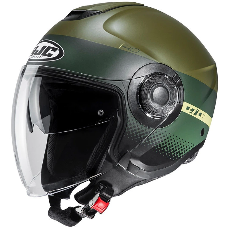 Doppelvisier Jet Helm HJC I40 UNOVA MC4SF Militärgrün 3 Doppelvisier Jet Helm HJC I40 UNOVA MC4SF Militärgrün