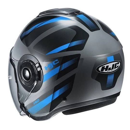 Doppelvisier Motorradhelm HJC I40 REMI MC2SF Mattblau 5 Doppelvisier Motorradhelm HJC I40 REMI MC2SF Mattblau – Bild 3