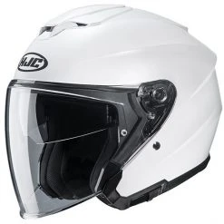 Doppelvisier Motorradhelm Jet HJC I30 UNI White Pearl