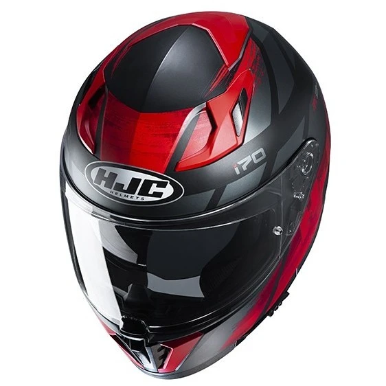Full Face Doppelvisier Motorradhelm HJC I70 REDEN MC5 Schwarz Rot Matt 4 Full Face Doppelvisier Motorradhelm HJC I70 REDEN MC5 Schwarz Rot Matt – Bild 2
