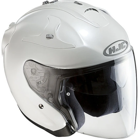 Hjc Motorradhelm Jet Fiber Doppelzimmer Visor FG-JET Pearl White 3 Hjc Motorradhelm Jet Fiber Doppelzimmer Visor FG-JET Pearl White