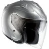 Hjc Motorradhelm Jet Fiber Silber FG-JET