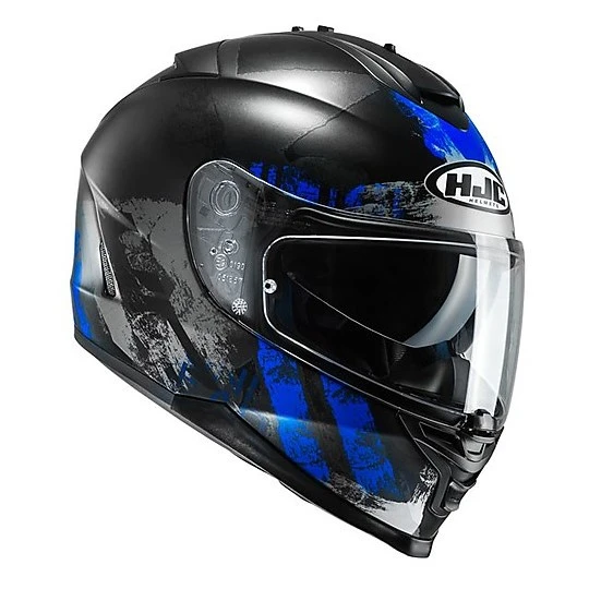 Integral Motorrad-Sturzhelm HJC IS-17 Shapy MC2SF Schwarz Blau 3 Integral Motorrad-Sturzhelm HJC IS-17 Shapy MC2SF Schwarz Blau