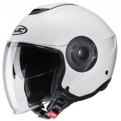 Jet Helm Doppelvisier Moto HJC I40 Solid White