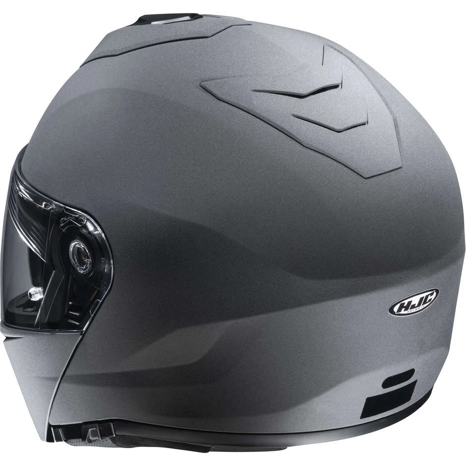 Modularer Helm Mit Doppelter Homologation P / J Moto HJC I90 Solid N. Grey 5 Modularer Helm Mit Doppelter Homologation P / J Moto HJC I90 Solid N. Grey – Bild 3