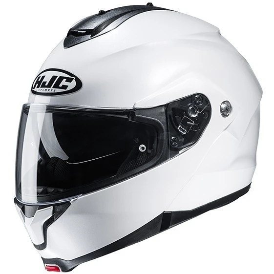 Modularer Motorradhelm HJC C91 UNI White Pearl 3 Modularer Motorradhelm HJC C91 UNI White Pearl