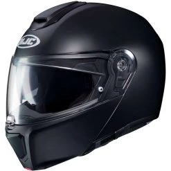 Modularer Motorradhelm Hjc RPHA 90S UNI Mattschwarz