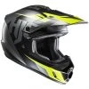 Moto Cross Enduro Helm HJC CS-MX II MC5SF Dakota Schwarz Gelb