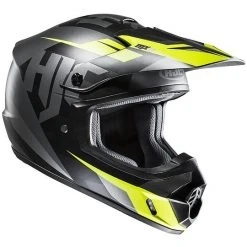 Moto Cross Enduro Helm HJC CS-MX II MC5SF Dakota Schwarz Gelb