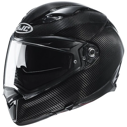 Vollgesichts-Motorradhelm Aus Carbon HJC F70 Carbon UNI Schwarz 3 Vollgesichts-Motorradhelm Aus Carbon HJC F70 Carbon UNI Schwarz