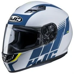Vollgesichts-Motorradhelm HJC CS-15 MYLO MC24H Weiß Blau