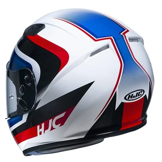 Vollgesichts-Motorradhelm HJC CS-15 RAKO MC21 Weiß Blau Rot 5 Vollgesichts-Motorradhelm HJC CS-15 RAKO MC21 Weiß Blau Rot – Bild 3